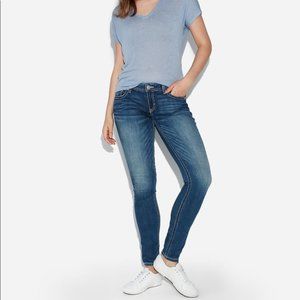Express low rise thick stitch Jean legging